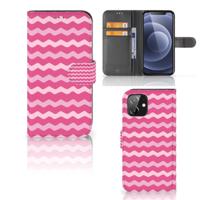 iPhone 12 | 12 Pro (6.1") | Telefoon Hoesje | Waves Pink