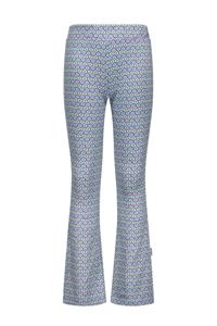 B.Nosy zomer flair broek meisjes - blauw/paars AOP - Phoebe