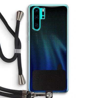 Musketon Halftone: Huawei P30 Pro Transparant Hoesje met koord