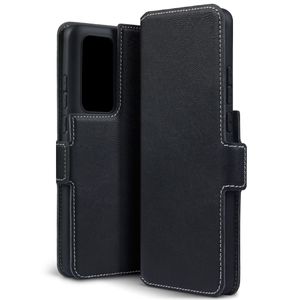 Qubits - slim wallet hoes - Huawei P40 Pro - Zwart