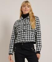 tweed blazer met kraag tweed blazer met kraag