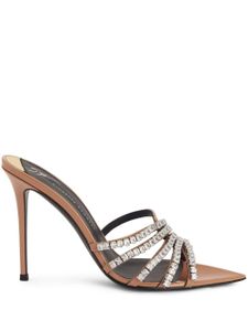 Giuseppe Zanotti sandales Intriigo 105 mm - Marron