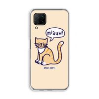 Miauw: Huawei P40 Lite Transparant Hoesje