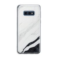 Elegante marmer: Samsung Galaxy S10e Transparant Hoesje Elegante marmer: Samsung Galaxy S10e Transparant Hoesje
