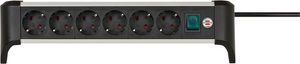 Brennenstuhl Alu-Office-Line 6-Voudig 3 M H05Vv-F 3G1,5 - 1391040600