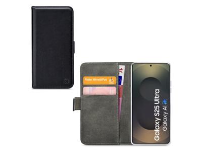 Mobilize Mobilize Classic Gelly Wallet Book Case Samsung Galaxy S25 Ultra 5G Black