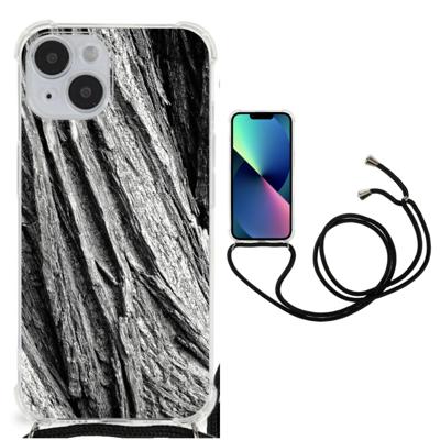 Stevig Telefoonhoesje iPhone 14 Boomschors Grijs
