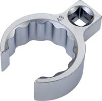 HAZET Ringsleutel · open 848Z-46 · 1/2 inch (12,5 mm) vierkant hol · Buitentwaalfkant profiel · SW 46 mm · Binnenvierkant 12,5 =