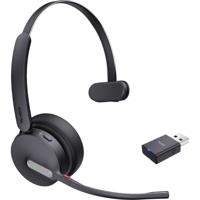 Yealink Yealink Headset WH64 Hybrid Mono UC On Ear headset Zwart