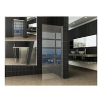Wiesbaden Softclose 2.0 zijwand helder glas 140x200 cm Wiesbaden Softclose 2.0 zijwand helder glas 140x200 cm