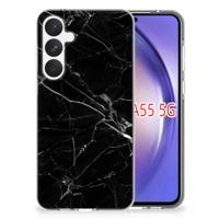 Samsung Galaxy A55 | TPU | Siliconen hoesje | Marmer Zwart - Origineel Cadeau Vader Samsung Galaxy A55 | TPU | Siliconen hoesje | Marmer Zwart - Origineel Cadeau Vader