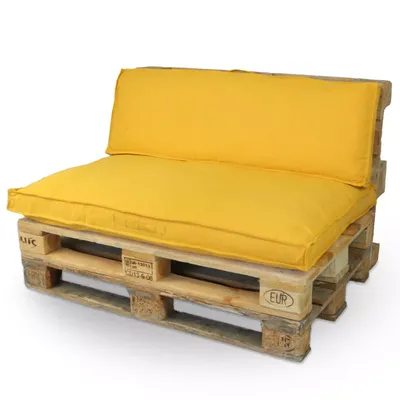 Palletkussenset Luana - geel
