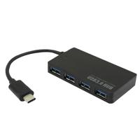 USB-C / Type-C 3.1 naar 4 ports USB 3.0 HUB-Adapter, Voor Samsung Galaxy S8 & S8 PLUS / LG G6 / Huawei P10 & P10 Plus / Xiaomi Mi 6 & Max 2 nl andere
