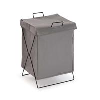 Wasmand Versa Grijs Polyester Metaal Polyethyleen 35 X 48 X 30 CM