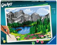 Ravensburger creart mountain view - thumbnail