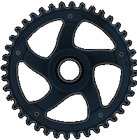 Kettingblad 40T KMC - geschikt voor Bosch generatie 4 - zwart