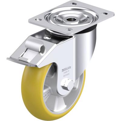 Blickle L-ALTH 160K-FI-CO Plaatstalen zwenkwiel Wieldiameter: 160 mm Draagvermogen (max.): 400 kg 1 stuk(s)