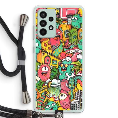 Vexx City: Samsung Galaxy A52s 5G Transparant Hoesje met koord