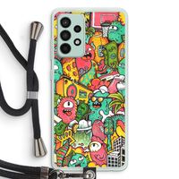 Vexx City: Samsung Galaxy A52s 5G Transparant Hoesje met koord