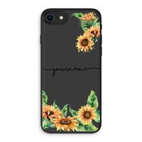 Zonnebloemen: iPhone SE 2020 Biologisch afbreekbaar hoesje