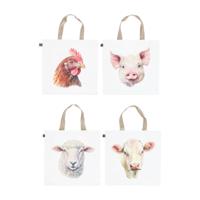 Esschert Design Esschert boodschappentas boerderij