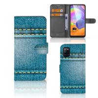Samsung Galaxy A31 | Wallet Case | met Pasjes | Jeans