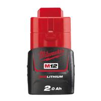 Milwaukee accu - M12 B2 - 12V - 2.0 Ah - Li-ion