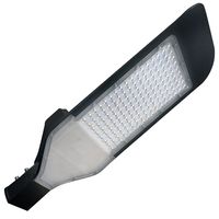 LED Straatlamp - Straatverlichting - Orny - 150W - Helder/Koud Wit 6400K - Waterdicht IP65 - Mat Zwart - Aluminium