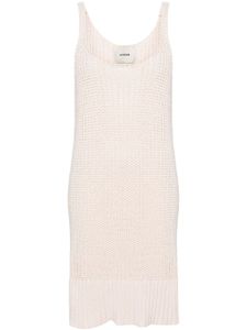 AERON robe courte Murex en maille épaisse - Rose