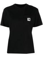 Carhartt WIP t-shirt en coton biologique à poche poitrine - Noir - thumbnail