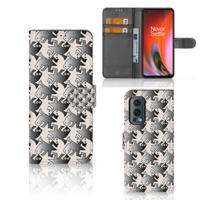 OnePlus Nord 2 5G | Telefoonhoesje | Met pasjeshouder | Salamander Grey