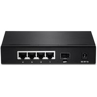 Trendnet TEG-S51SFP Gigabit Ethernet (10/100/1000) Zwart netwerk-switch - thumbnail