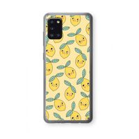 Citroenen: Samsung Galaxy A31 Transparant Hoesje