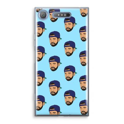 Drake Away: Sony Xperia XZ1 Transparant Hoesje
