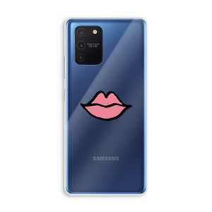 Kusje: Samsung Galaxy Note 10 Lite Transparant Hoesje