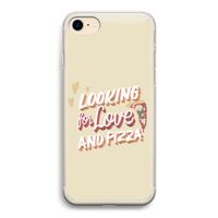 Pizza is the answer: iPhone 7 Transparant Hoesje