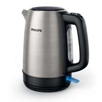 Waterkoker Philips HD9350/90 1,7L 2200W Inox Zwart Staal Roestvrij staal Polypropyleen 2200 W 1,7 L