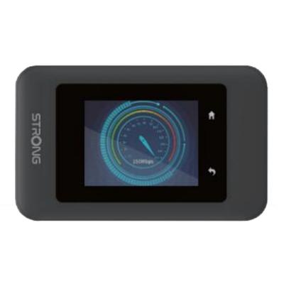 Router STRONG 4G+ LTE MiFi Hotspot Router Wi-Fi 1200 Zwart USB USB-C 3.2 Gen 1 (3.1 Gen 1) Wi-Fi 5 GHz