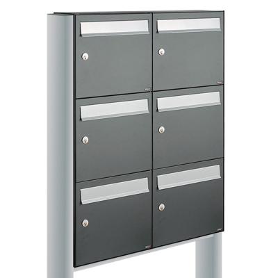 Allux Flow Set 2-Breed, 3-Hoog Op Statief Antraciet - 40040065_2x3s