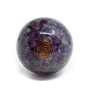 Orgoniet Bol Amethist (60 mm)
