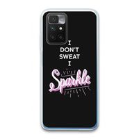 Sparkle quote: Xiaomi Redmi 10 Transparant Hoesje