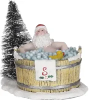Luville Sledgeholm Santa in hot tub Luville Sledgeholm Santa in hot tub