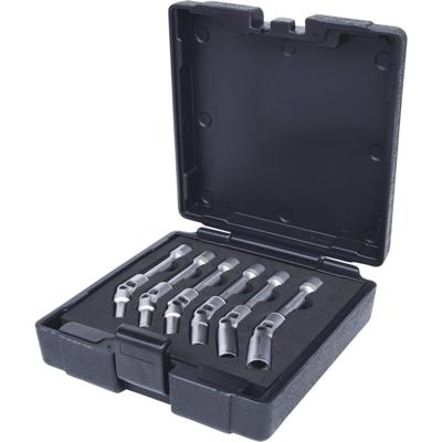 KS Tools 500.7320 3/8 gloeibougiesleutelset, lang, 6-delig