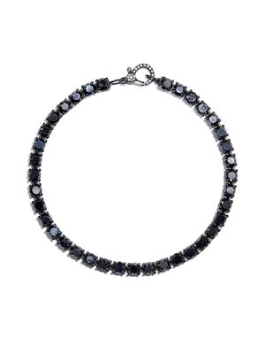 SHAY bracelet en or noir 18ct orné de diamants