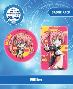 That Time I Got Reincarnated as a Slime Pin Badges 2-Pack Milim