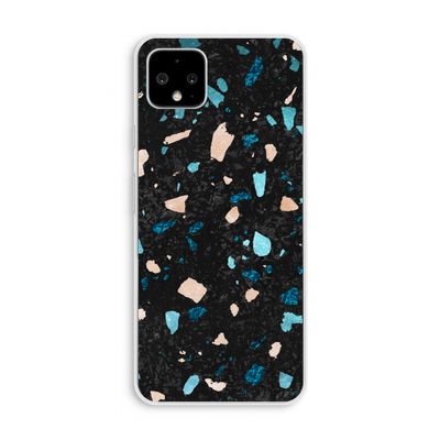 Terrazzo N°11: Pixel 4 XL Transparant Hoesje