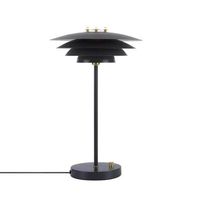 Nordlux Bretagne tafellamp grijs G9 fitting en schakelaar 35 cm