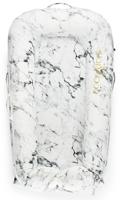 DockAtot Sleepyhead Deluxe+ Carrare Marble babynestje met marmer print - ademend materiaal - 0 tot 8 maanden