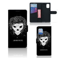 Telefoonhoesje met Naam Xiaomi Mi 10 Lite Skull Hair - thumbnail