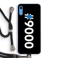 #9000: Huawei Y6s Transparant Hoesje met koord